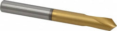 Guhring - 3/8" Body Diam, 90°, 89mm OAL, High Speed Steel Spotting Drill - All Tool & Supply