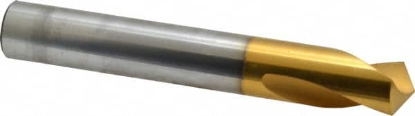 Guhring - 3/4" Body Diam, 120°, 131mm OAL, High Speed Steel Spotting Drill - All Tool & Supply