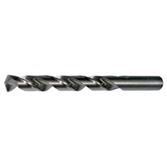 #12 RHS / RHC HSS 135 Degree Split Point NAS907 Type B Heavy Duty Jobber Drill - Bright - Exact Industrial Supply