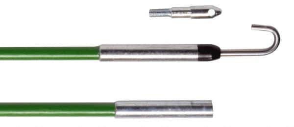 Greenlee - 144" Long Retrieving Tool - 200 Lb Max Pull, 72" Collapsed Length, Fiberglass - All Tool & Supply