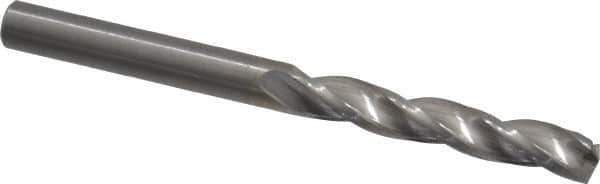 Guhring - 13/64" 150° Solid Carbide Jobber Drill - Bright Finish, Right Hand Cut, Spiral Flute, Straight Shank, 2-7/16" OAL, Standard Point - All Tool & Supply