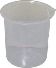 Bel-Art - 50 ml Polypropylene Graduated Beaker - 10 ml Graduation, 2" Diam x 1-61/64" High - All Tool & Supply