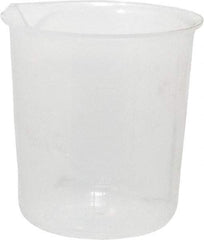 Bel-Art - 150 ml Polypropylene Graduated Beaker - 25 ml Graduation, 2-7/8" Diam x 3-1/64" High - All Tool & Supply