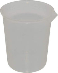 Bel-Art - 1,000 ml Polypropylene Graduated Beaker - 100 ml Graduation, 5-1/8" Diam x 5-15/16" High - All Tool & Supply