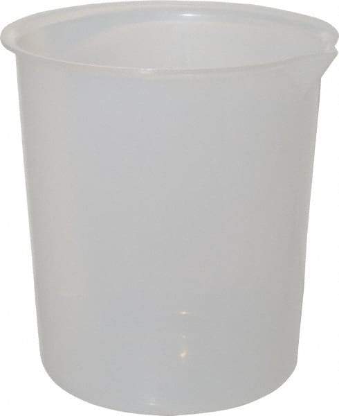 Bel-Art - 4,000 ml Polypropylene Graduated Beaker - 1,000 ml Graduation, 8-29/64" Diam x 9-5/64" High - All Tool & Supply