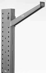 Made in USA - 30 Inches Long, Series 2K Incline Arm - Without Lip, 1,000 Lb. Load Limit - All Tool & Supply