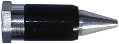 Coilhose Pneumatics - Blow Gun Safety High Flow Nozzle - 1/2-27 UNS, 2" Long, Aluminum - All Tool & Supply