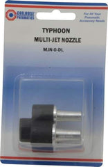 Coilhose Pneumatics - Blow Gun Multi-Jet Nozzle - 1/2-27 UNS, 2" Long - All Tool & Supply