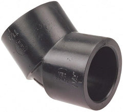 NIBCO - 1/2" Polypropylene Plastic Pipe 45° Elbow - Schedule 80, S x S End Connections - All Tool & Supply