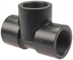 NIBCO - 4" Polypropylene Plastic Pipe Fitting - FPT x FPT x FPT End Connections - All Tool & Supply