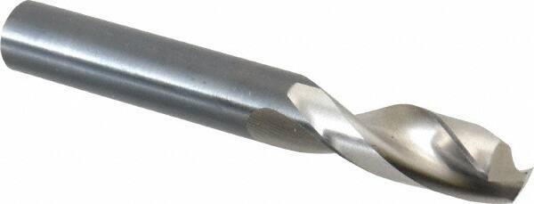 Guhring - 11.5mm 130° Parabolic Flute High Speed Steel Screw Machine Drill Bit - Bright Finish, Right Hand Cut, 47mm Flute Length, 95mm OAL, Standard Point, Straight Shank - All Tool & Supply