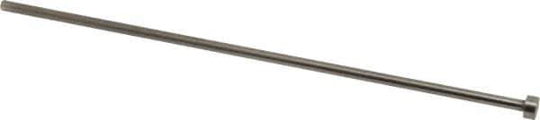 Gibraltar - 1/8" Pin Diam, 1/4" Head Diam x 1/8" Head Height, 6" OAL, Straight Ejector Pin - Steel, 5-7/8" Pin Length - All Tool & Supply