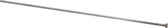 Gibraltar - 1/8" Pin Diam, 1/4" Head Diam x 1/8" Head Height, 10" OAL, Straight/Oversize Ejector Pin - Steel, 9-7/8" Pin Length - All Tool & Supply