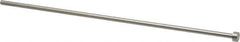 Gibraltar - 3/16" Pin Diam, 3/8" Head Diam x 3/16" Head Height, 10" OAL, Straight Ejector Pin - Steel, 9-13/16" Pin Length - All Tool & Supply