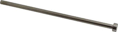 Gibraltar - 7/32" Pin Diam, 13/32" Head Diam x 3/16" Head Height, 6" OAL, Straight Ejector Pin - Steel, 5-13/16" Pin Length - All Tool & Supply