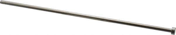 Gibraltar - 7/32" Pin Diam, 13/32" Head Diam x 3/16" Head Height, 10" OAL, Straight Ejector Pin - Steel, 9-13/16" Pin Length - All Tool & Supply