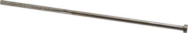 Gibraltar - 1/4" Pin Diam, 7/16" Head Diam x 3/16" Head Height, 10" OAL, Straight Ejector Pin - Steel, 9-13/16" Pin Length - All Tool & Supply