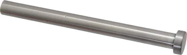 Gibraltar - 1/2" Pin Diam, 3/4" Head Diam x 1/4" Head Height, 6" OAL, Straight Ejector Pin - Steel, 5-3/4" Pin Length - All Tool & Supply