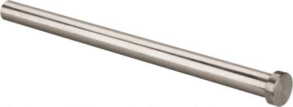 Gibraltar - 5/8" Pin Diam, 7/8" Head Diam x 1/4" Head Height, 10" OAL, Straight Ejector Pin - Steel, 9-3/4" Pin Length - All Tool & Supply