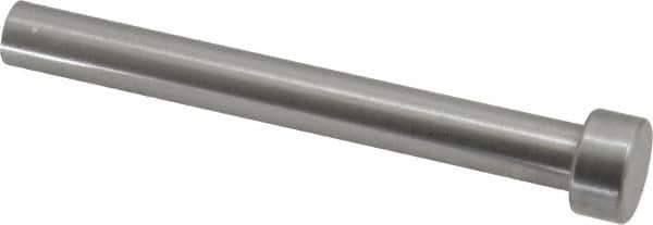 Gibraltar - 5/16" Pin Diam, 1/2" Head Diam x 1/4" Head Height, 3" OAL, Soft Core Pin - Steel, 2-3/4" Pin Length - All Tool & Supply