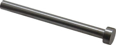 Gibraltar - 1/4" Pin Diam, 7/16" Head Diam x 3/16" Head Height, 3" OAL, Hard Core Pin - Steel, 2-13/16" Pin Length - All Tool & Supply