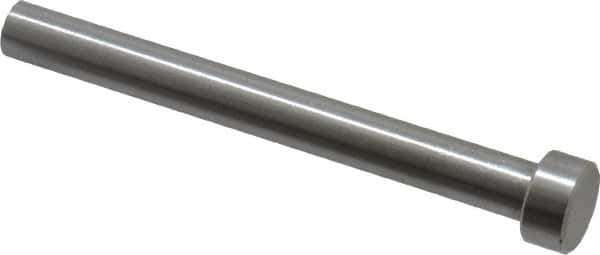 Gibraltar - 5/16" Pin Diam, 1/2" Head Diam x 1/4" Head Height, 3" OAL, Hard Core Pin - Steel, 2-3/4" Pin Length - All Tool & Supply