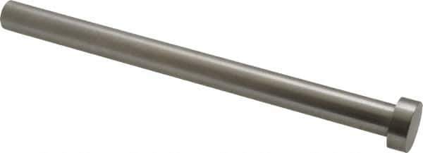 Gibraltar - 7/16" Pin Diam, 11/16" Head Diam x 1/4" Head Height, 6" OAL, Hard Core Pin - Steel, 5-3/4" Pin Length - All Tool & Supply