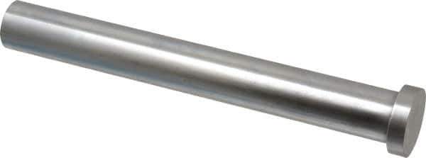 Gibraltar - 3/4" Pin Diam, 1" Head Diam x 1/4" Head Height, 6" OAL, Hard Core Pin - Steel, 5-3/4" Pin Length - All Tool & Supply