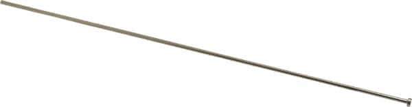 Gibraltar - 2.5mm Pin Diam, 5mm Head Diam x 2mm Head Height, 250mm OAL, Straight Ejector Pin - Steel, 248mm Pin Length - All Tool & Supply