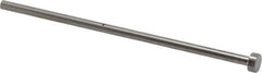 Gibraltar - 3.5mm Pin Diam, 7mm Head Diam x 3mm Head Height, 100mm OAL, Straight Ejector Pin - Steel, 97mm Pin Length - All Tool & Supply