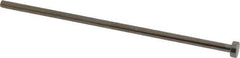 Gibraltar - 4mm Pin Diam, 8mm Head Diam x 3mm Head Height, 125mm OAL, Straight Ejector Pin - Steel, 122mm Pin Length - All Tool & Supply