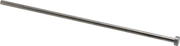 Gibraltar - 4mm Pin Diam, 8mm Head Diam x 3mm Head Height, 160mm OAL, Straight Ejector Pin - Steel, 157mm Pin Length - All Tool & Supply