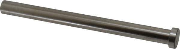 Gibraltar - 16mm Pin Diam, 22mm Head Diam x 7mm Head Height, 200mm OAL, Straight Ejector Pin - Steel, 193mm Pin Length - All Tool & Supply