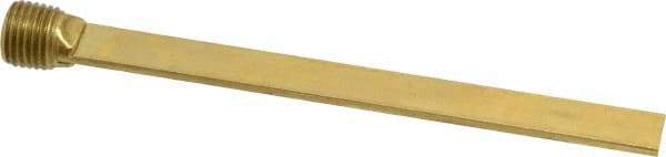 Made in USA - 1/4" NPT Thread, Straight, Die & Mold Cooling Baffle - 5" OAL, Brass - All Tool & Supply