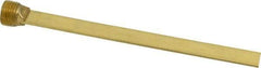 Made in USA - 1/2" NPT Thread, Straight, Die & Mold Cooling Baffle - 8" OAL, Brass - All Tool & Supply