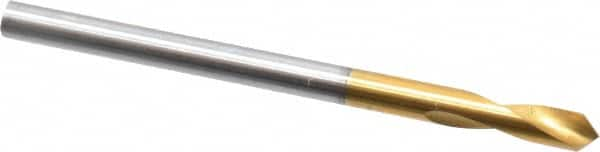 Guhring - 3mm Body Diam, 90°, 46mm OAL, High Speed Steel Spotting Drill - All Tool & Supply