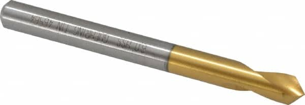 Guhring - 6mm Body Diam, 90°, 66mm OAL, High Speed Steel Spotting Drill - All Tool & Supply