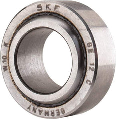 SKF - 12mm Bore Diam, 2,565 Lb Dynamic Capacity, Spherical Plain Bearing - 6,413 Lb Static Load Capacity - All Tool & Supply