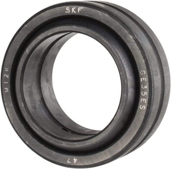 SKF - 35mm Bore Diam, 18,000 Lb Dynamic Capacity, Spherical Plain Bearing - 90,000 Lb Static Load Capacity - All Tool & Supply