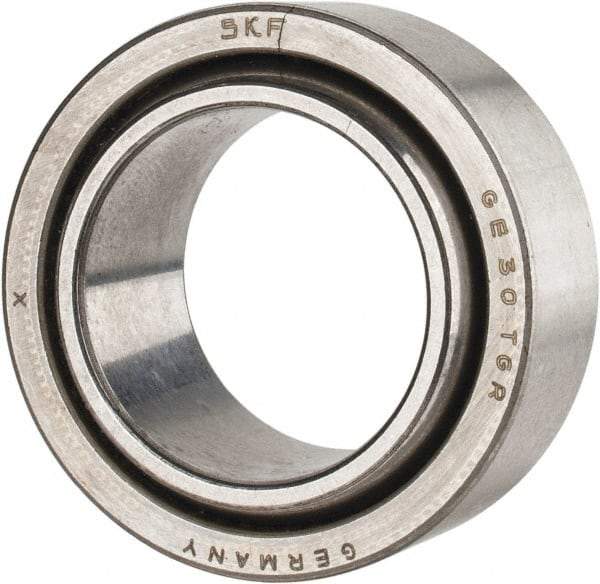 SKF - 30mm Bore Diam, 19,798 Lb Dynamic Capacity, Spherical Plain Bearing - 39,595 Lb Static Load Capacity - All Tool & Supply