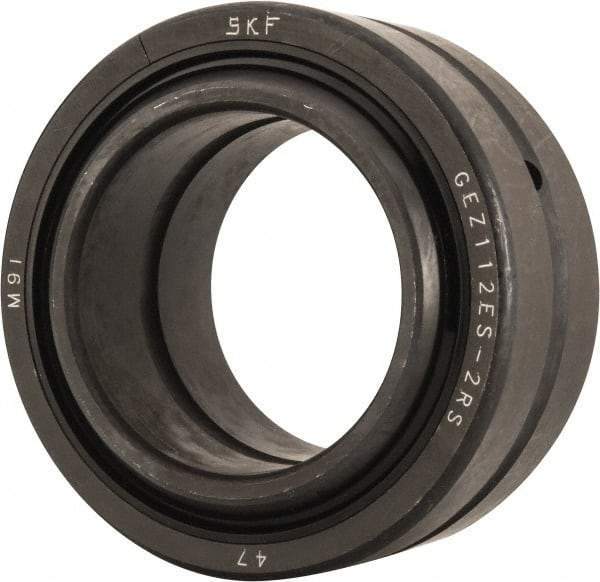 SKF - 1-3/4" Bore Diam, 38,250 Lb Dynamic Capacity, Spherical Plain Bearing - 2-13/16" OD, 1-17/32" Thick, 114,750 Lb Static Load Capacity - All Tool & Supply