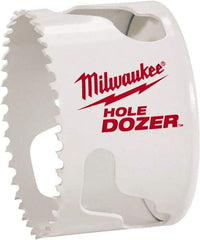 Milwaukee Tool - 2" Diam, 1-1/2" Cutting Depth, Hole Saw - Bi-Metal Saw, Toothed Edge - All Tool & Supply