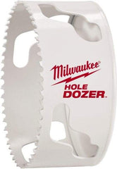 Milwaukee Tool - 3" Diam, 1-1/2" Cutting Depth, Hole Saw - Bi-Metal Saw, Toothed Edge - All Tool & Supply