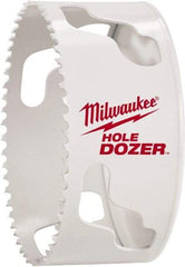 Milwaukee Tool - 3-3/4" Diam, 1-1/2" Cutting Depth, Hole Saw - Bi-Metal Saw, Toothed Edge - All Tool & Supply