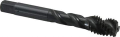 OSG - 1/2-13 UNC 3 Flute 3B Bottoming Spiral Flute Tap - Vanadium High Speed Steel, Oxide Finish, 3-3/8" OAL, Right Hand Flute, Right Hand Thread, H3 - All Tool & Supply