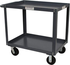 Value Collection - 2,000 Lb Capacity, 24" Wide x 36" Long x 36-1/4" High Service Cart - 2 Shelf, Steel - All Tool & Supply