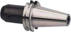 Interstate - CAT40 Taper Shank 9/16" Hole End Mill Holder/Adapter - 1-1/2" Nose Diam, 3" Projection - Exact Industrial Supply