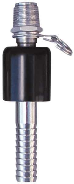 SuperKlean - NPT x 5/8" Hose Barb, Ball Type Swivel Hose Adapter - Stainless Steel - All Tool & Supply