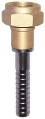 SuperKlean - 3/4 FGHT x 1/2" Hose Barb, FGHT x Hose Barb Swivel - Brass & Stainless Steel - All Tool & Supply