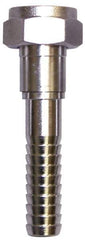 SuperKlean - FGHT x 5/8" Hose Barb, FGHT x Hose Barb Swivel - Stainless Steel - All Tool & Supply